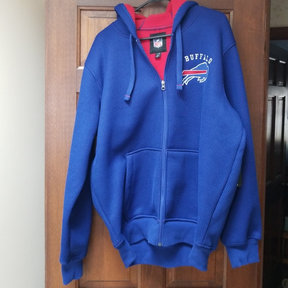Brand New Unisex NFL Buffalo Bill's Zip Hoodie